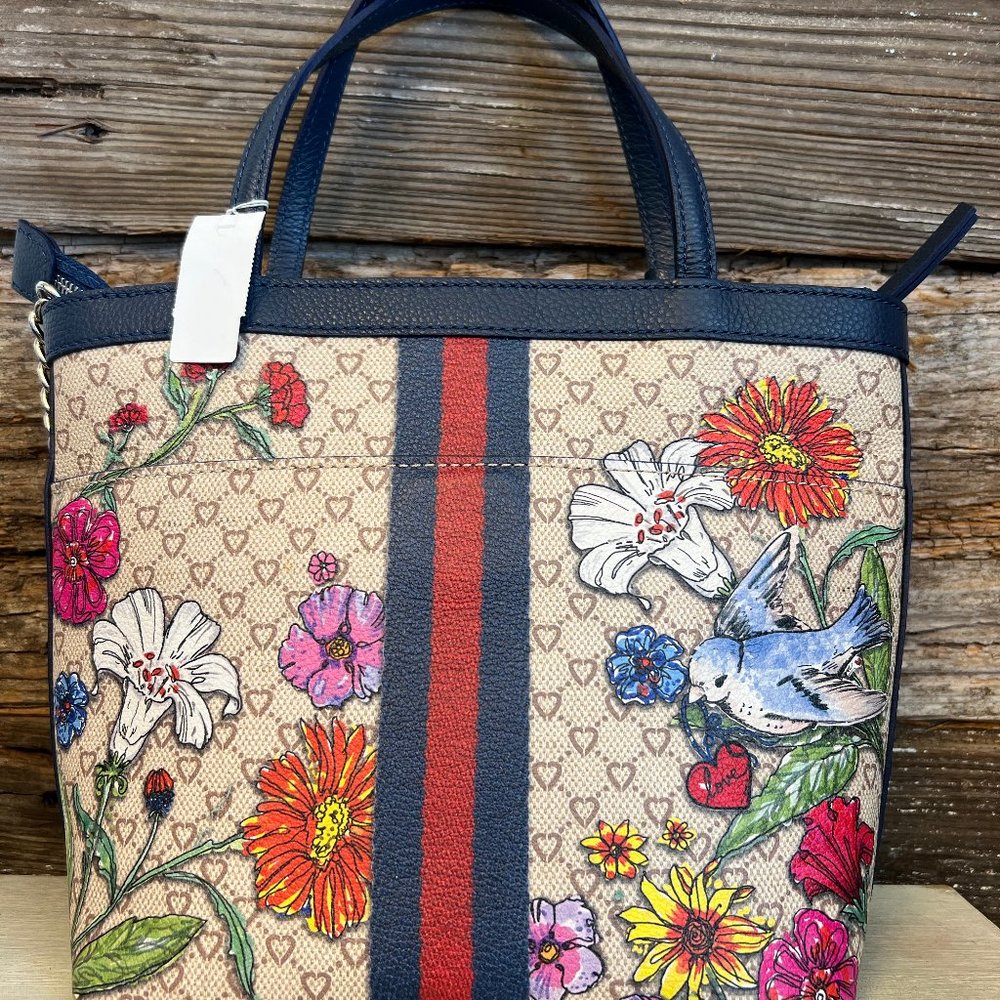Brighton Field Of Love Tote  New With Tags - Picture 2 of 5